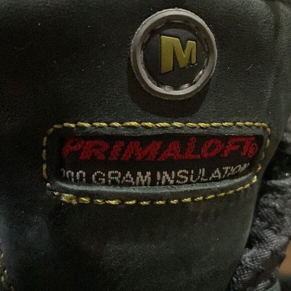 Merrell Black and Gray Waterproof Rain & Snow Boots - Picture 6 of 9